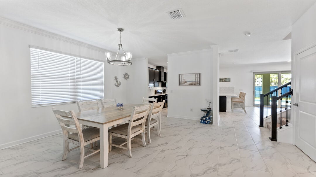 Inside one of our Melbourne Beach weekly rentals