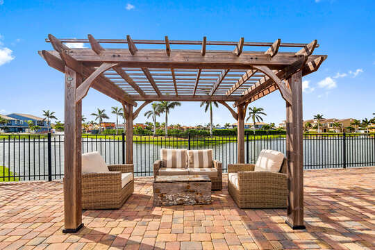 Indian Harbour Waterfront Rental Outdoor Furniture Set