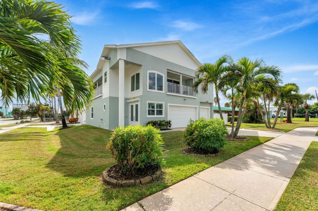 Exterior of one of our Space Coast rentals