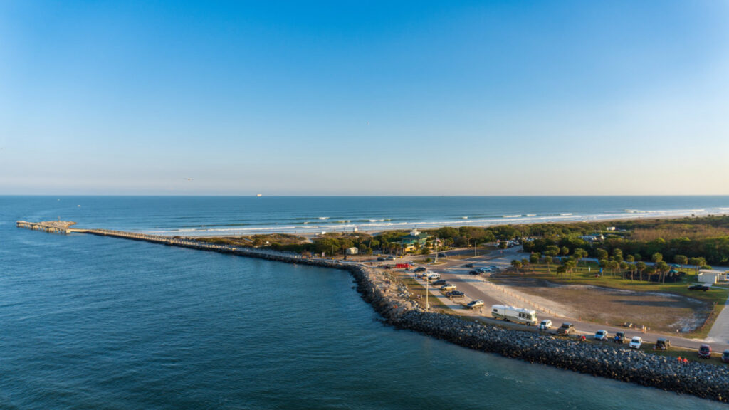Jetty Pier Park at Port Canaveral
